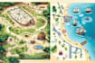 make fantasy cartography map vector map 2d isometric illustration map design
