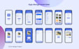 do mobile app UI , web UI design in figma