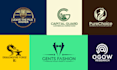 do minimalist business logo design and branding with copyrights