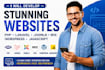 develop PHP, laravel, joomla, wix ,wordpress, and javascript websites