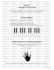 provide lesson 2 for beginner piano as a PDF worksheet