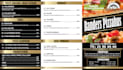 design price list menu, menu board, restaurant menu
