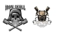 make mechanical skull welding logo