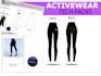 design activewear and sportswear collection for man or women