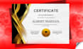 create professional custom certificate designs in canva