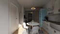 create realistic 3d interior renders for airbnb or home renovation