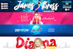design a custom youtube banner and logo for your channel