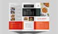 design luxury and modern trifold, bifold, flyers