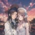 make a anime couple character art anime style