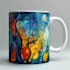 create a custom coffee mug design or coffee cup design