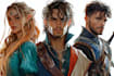 create a dnd party, fantasy and game character