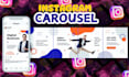 design attractive social media carousel posts for linkedin and instagram