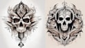 design you custom realistic unique tattoo design for you