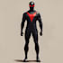 make a unique superhero cartoon character
