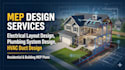 design mep drawings for electrical, hvac, and plumbing plans