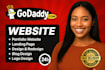 do godaddy website redesign godaddy website design develop godaddy website