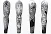 create sleeve tattoo design in geometric style