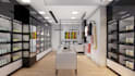 design retail store and commercial space interior 3d render