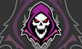 design horror mascot logo for esports, twitch and gaming