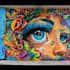 design creative doodle wall art, decal, illustration
