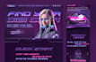 original and functional design of a website, web app