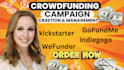 create promote indiegogo kickstarter gofundme crowdfunding fundraising