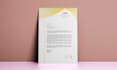 get a creative and custom letterhead design