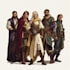 create dnd party art illustration
