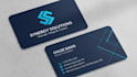 design professional business card and cooperate business card