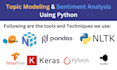 do customized nlp, text classification tasks in python