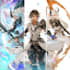 draw 2d character isometric game art, fantasy character art