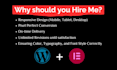 convert figma, PSD, canva design to wordpress with elementor