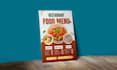 design professional restaurant menu or food menu