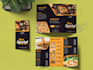 design a professional menu card for restaurants, cafes, and takeaways