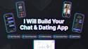 build a chatting, calling, and dating app with flutter