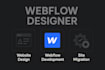 create a stunning portfolio webflow website