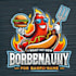 do awesome barbecue mascot logo design with 1 day delivery