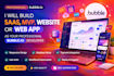 build a bubble io saas, mvp, or web app professionally