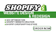 build shopify dropshipping store website design and redesign