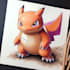 draw your pokemon in pokemon art style