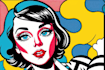 do a retro pop art roy lichtenstein style