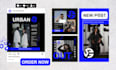 design social media post graphics for facebook instagram