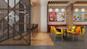 do 3d cgi cafe spot , coffee spot, fast food kiosk  design