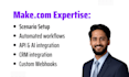 automate your apps with make integration, make integromat automation expert