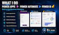 develop power apps power automate workflows and power bi dashboards