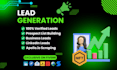b2b lead generation and targeted prospect list building