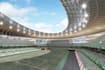 model a 3d sports stadium or gym interior with animation for ads or games
