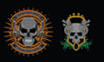 make custom king skull logo