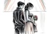 draw nsfw comic book cover mafia romance dark fantasy couple character gay lgbtq