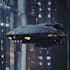 create a illustrate futuristic sci fi spaceship concept art